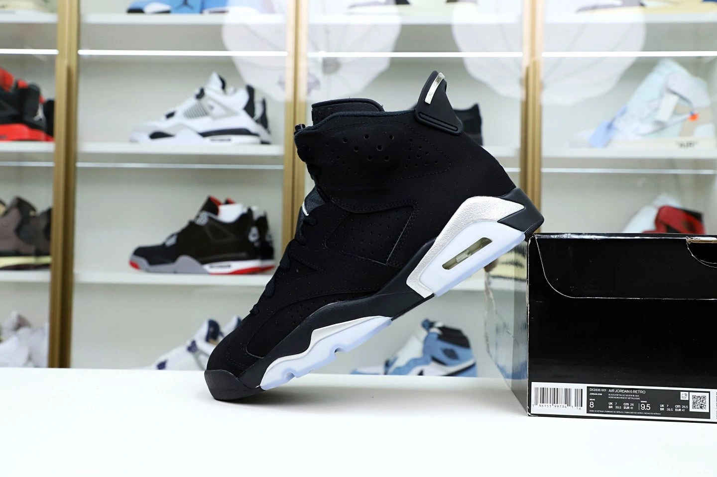 6 JORDAN CHROME AIR 1001